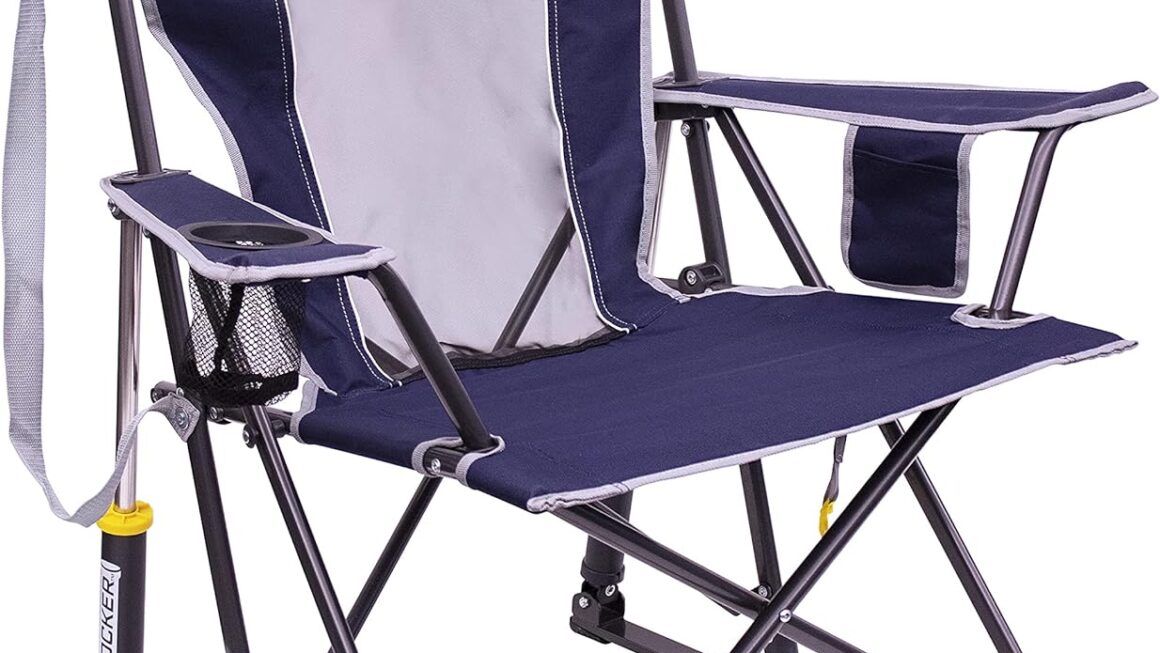 The GCI Camping Chair Rocker is Easy for Comfort and Relaxation on Every Adventure