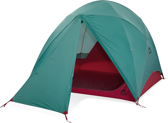 4-Person Pop-Up Camping Tent: Spacious Comfort Meets Easy Setup with the MSR Habitude