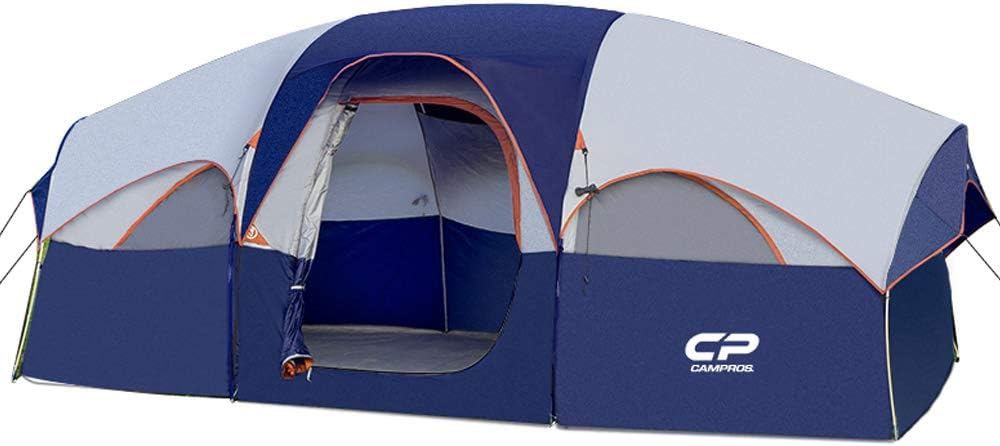 Easy Set Up Tent 8 Person: CAMPROS CP Tent for Family Camping Comfort