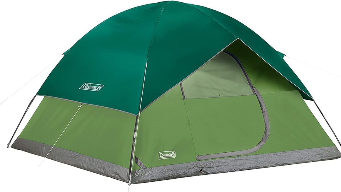 Easy Setup Instant Camping Tent: Coleman Sundome Camping Tent for Family Camping